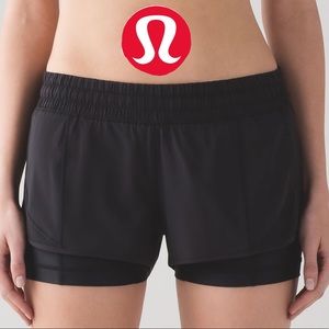 Work Out To Water Black Shorts